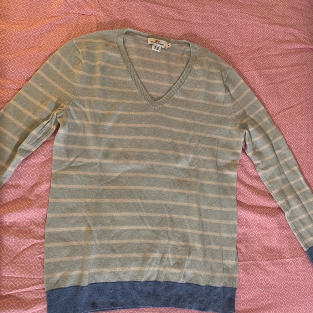 Vineyard Vines Striped Wool Sweater